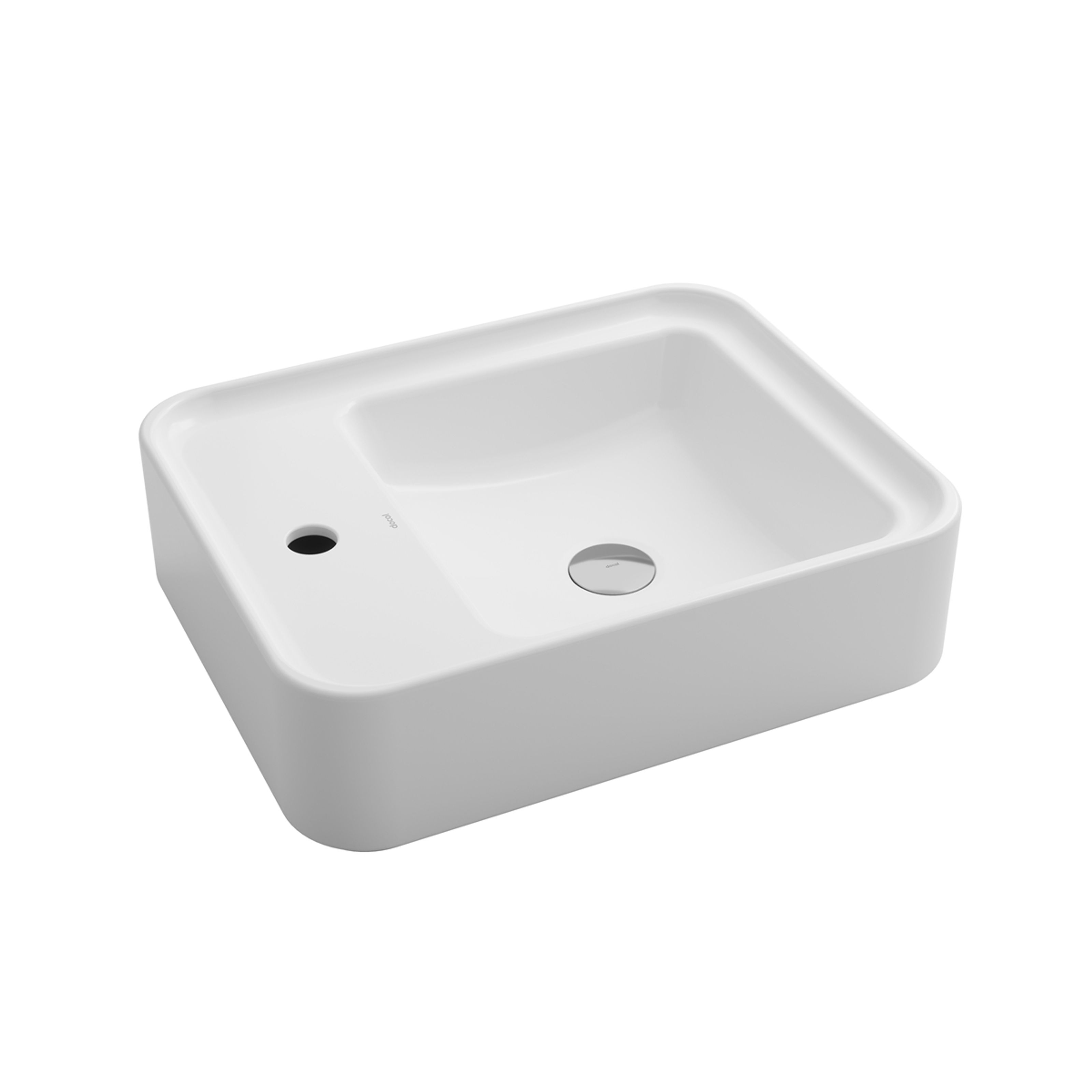 Cuba Apoio Retangular Frame 50x40cm Branco Docol